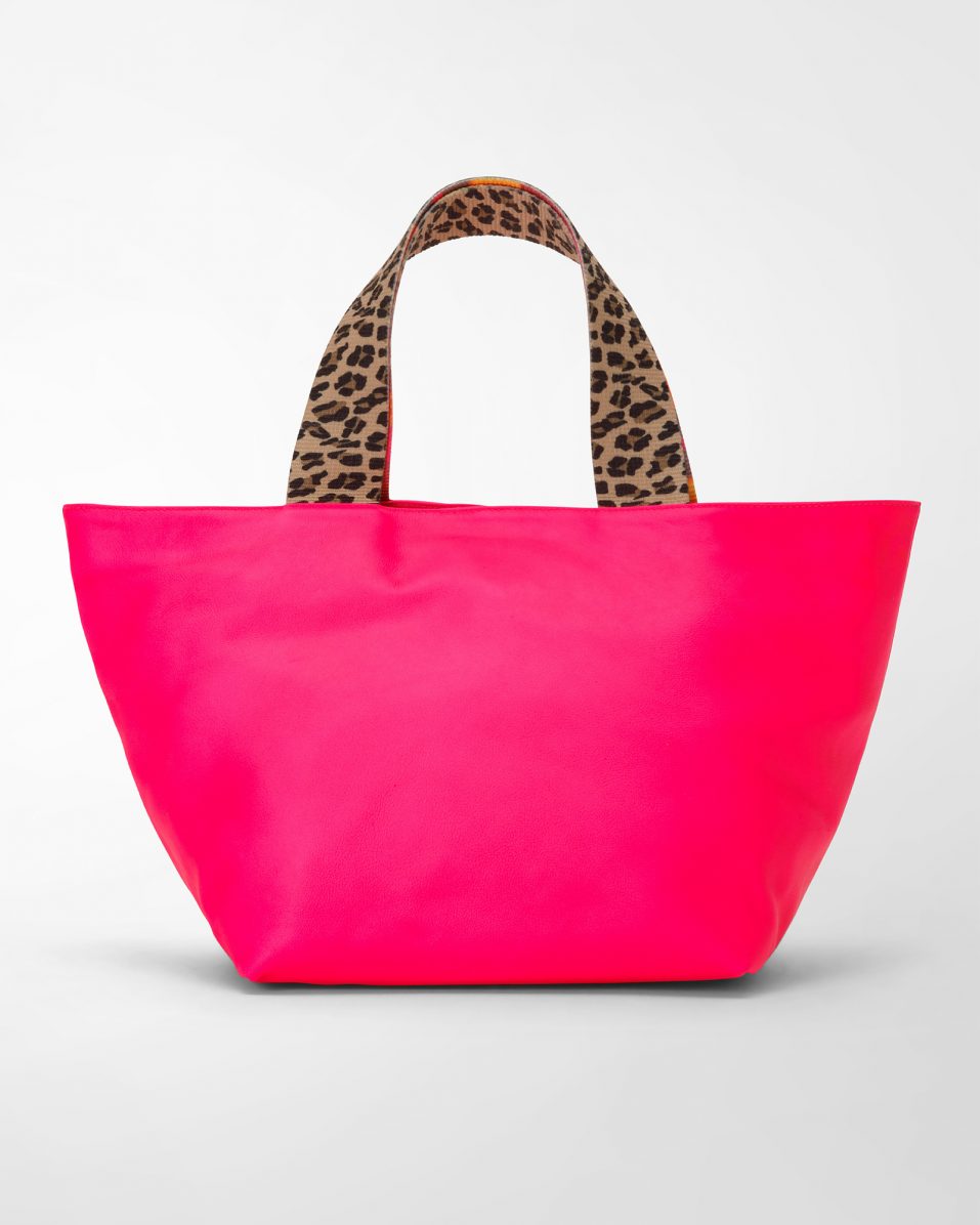handbag Querini shopper pink fluorescent