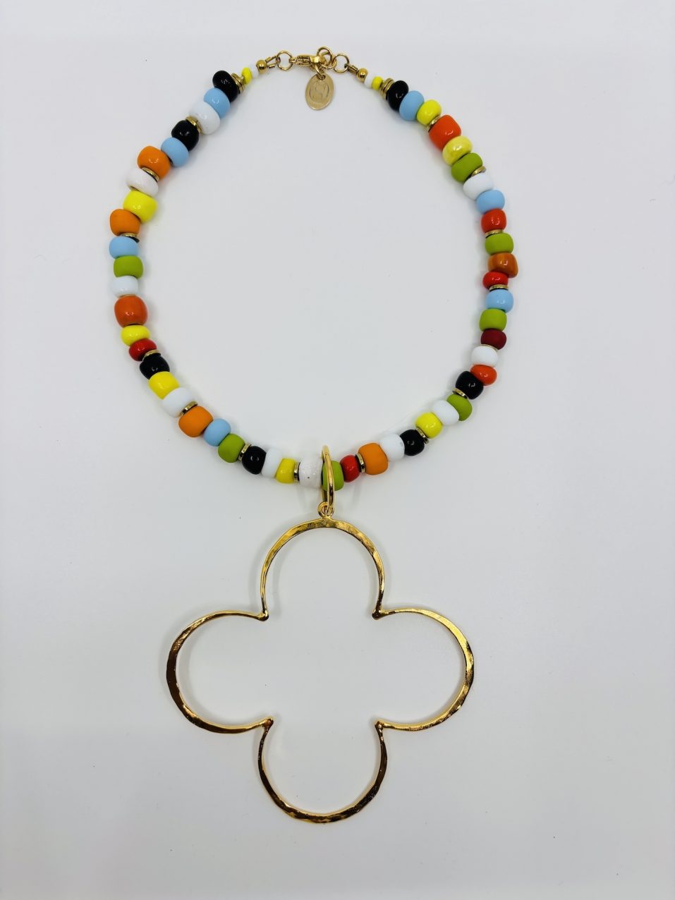 Necklace CANDY Quatrefoil Multicolor